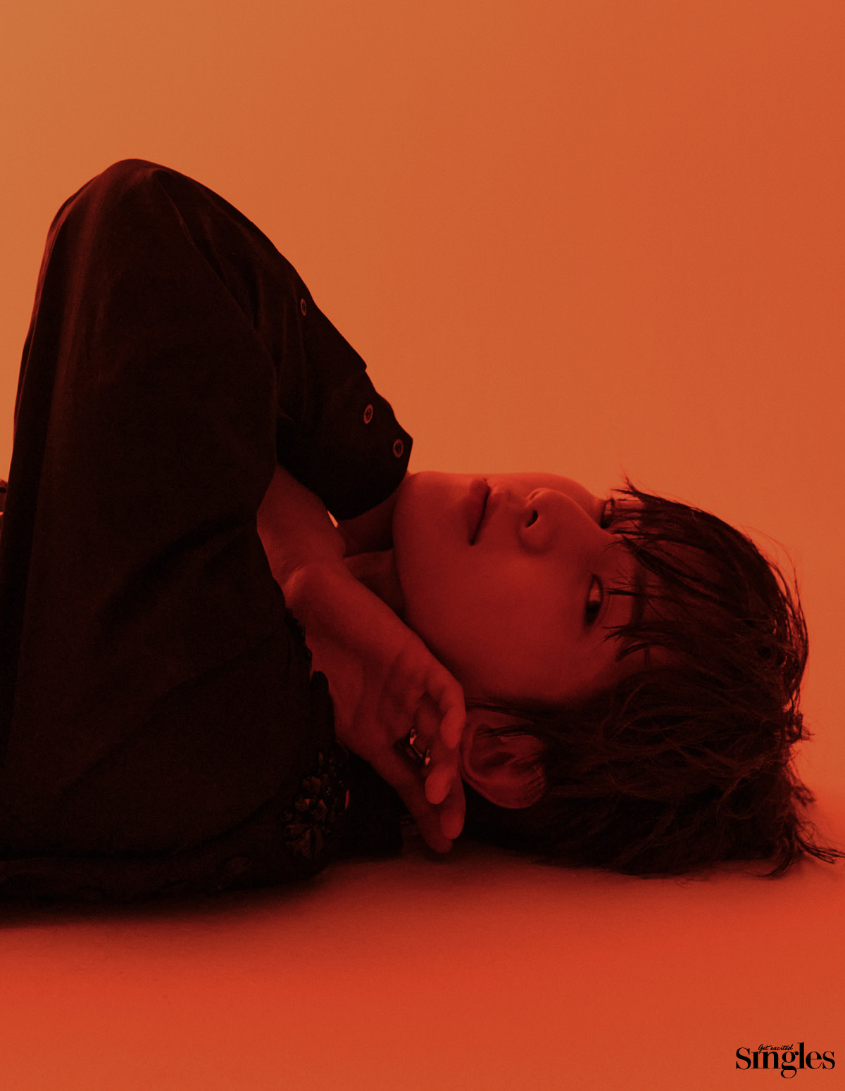 에이티즈 여상의 싱글즈 화보.